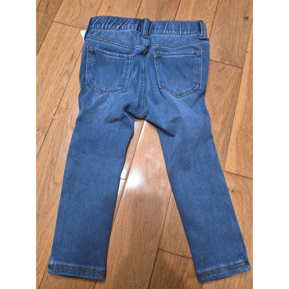 Old Navy Toddler Rockstar Jeggings Medium Wash Blue 360 Stretch 2T 785195-00-1